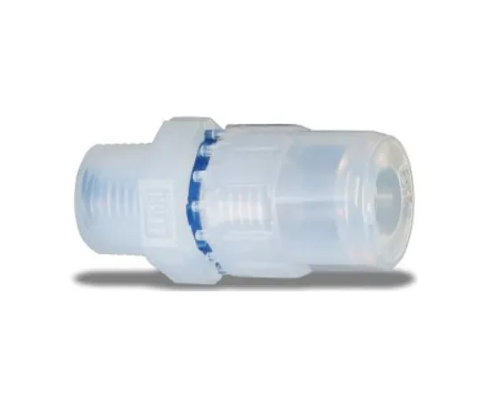 62-1057-86　Fluorocarbon Resin PFA Joint Male Connector Through　MCT-M4-R1