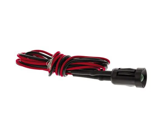 63-4585-18　RS PRO Green Indicator, 24 V dc, 8mm Mounting Hole Size, Lead Wires Termination　204-091