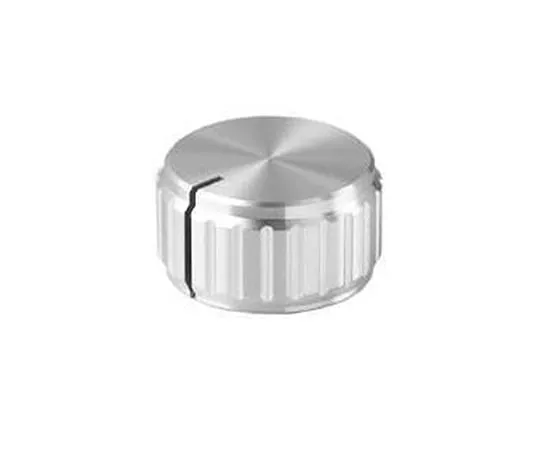 63-3146-83　Knob PHI. 26 Silver (Aluminum) With Indicated Position For Shaft Diameter PHI.6　K-32