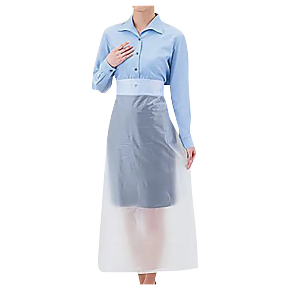 6-979-02　Vinyl Apron Waist Apron 1 Piece　-