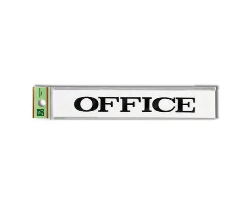 61-7412-17　OFFICE 180mm x 30mm x 2mm　UP318-1
