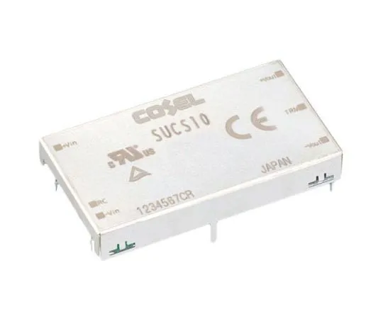63-4139-94　Cosel 12W Isolated DC-DC Converter Through Hole, Voltage in 36 → 76 V dc, Voltage out 12V dc　SUCS104812C