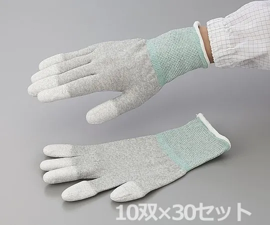 1-2285-65　ASPURE ESD Gloves Fingertip Coat XS 300 Pairs