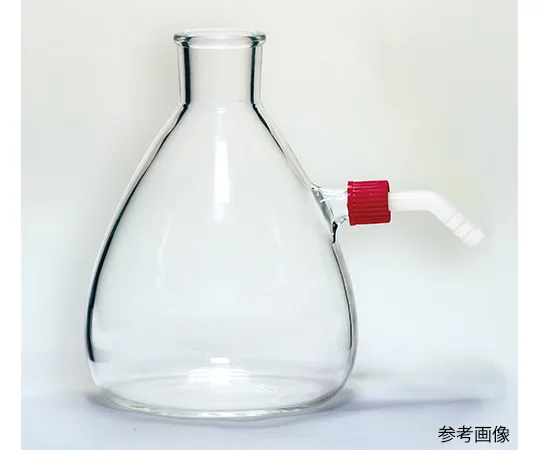 63-4064-88　Suction Filtration Bottle Screw Mouth Nozzle Type　3915-100-8-14L