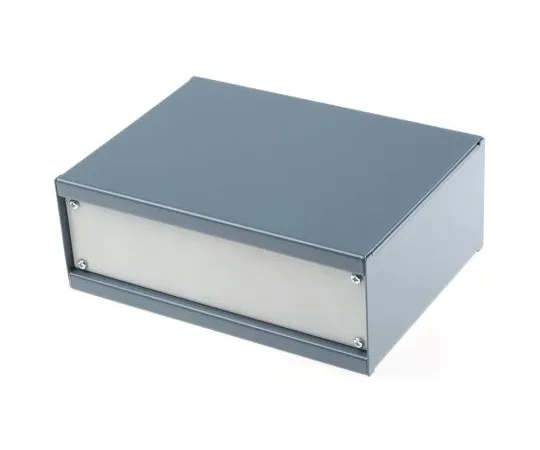 63-4592-35　RS PRO Grey Cold Rolled Steel Instrument Case, 204 x 152 x 76mm　232-232