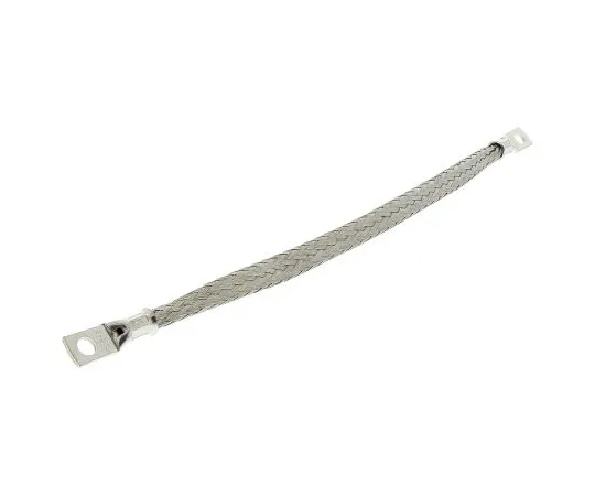 63-4633-78　RS PRO Braided Earth Lead, M6 Stud Size, 24 x 20 x 0.2 mm, 250mm BS EN 13602:2002, BS4109　489-163