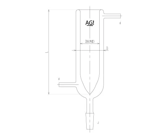 62-2117-02　Cylindrical Condensation Trap　4164-200-3L