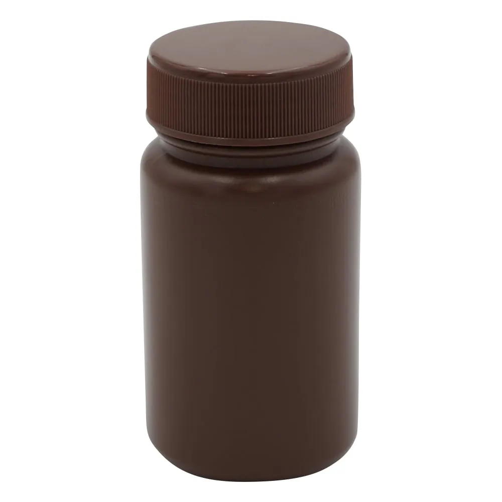 2-5077-01　Wide-Mouth Bottle 100mL HDPE Product, Shading　-