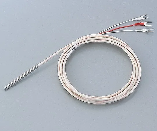 5-1081-01-20　Platinum Temperature Measuring Resistor Class A 3-Wire Type (Teflon R Mold Type) with Calibration Certificate　L-TN-4-PT100
