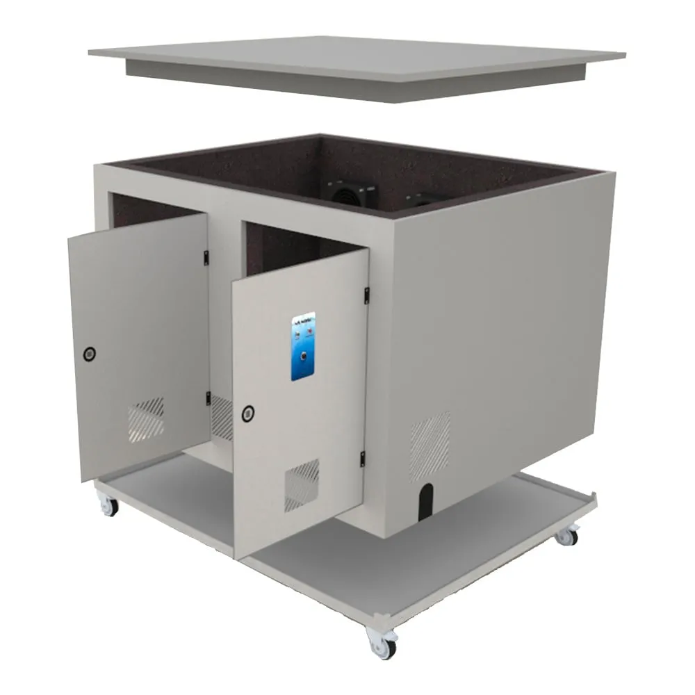 4-5371-01　Soundproof Enclosure (DBL Series) Type DBL-SV 65 B Body　DBL-BOX-SV65B