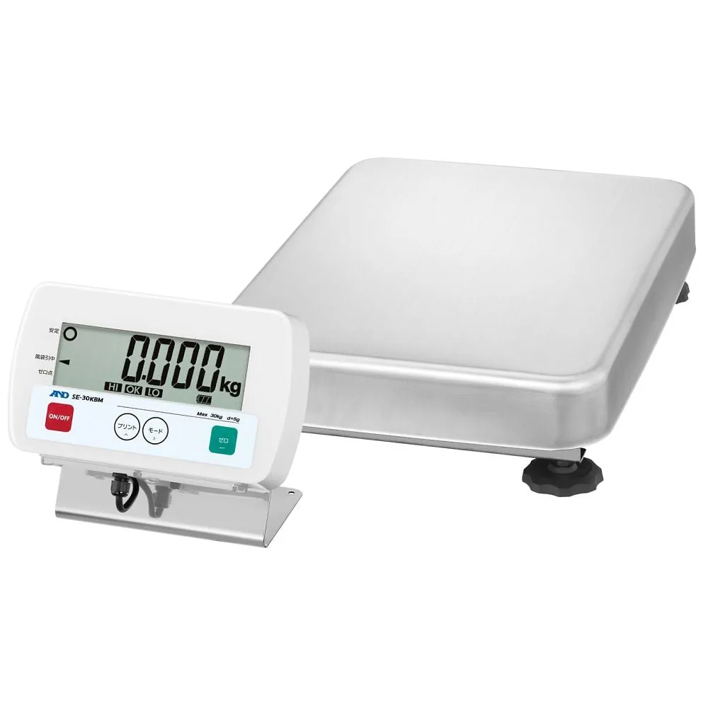 61-4677-34　Digital Weight Scale (Dust & Waterproof) SE-30KBM Separate Type without Pole　SE30KBM-JA
