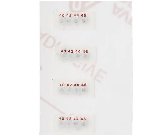 63-4644-38　RS PRO Non-Reversible Temperature Sensitive Label, 40°C to 88°C, 4 Levels　552-618