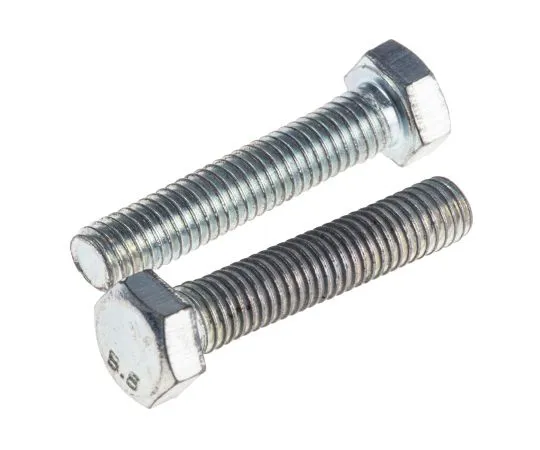 63-4639-79　Zinc plated & clear Passivated Steel Hex M5 x 25mm Set Screw　527-432