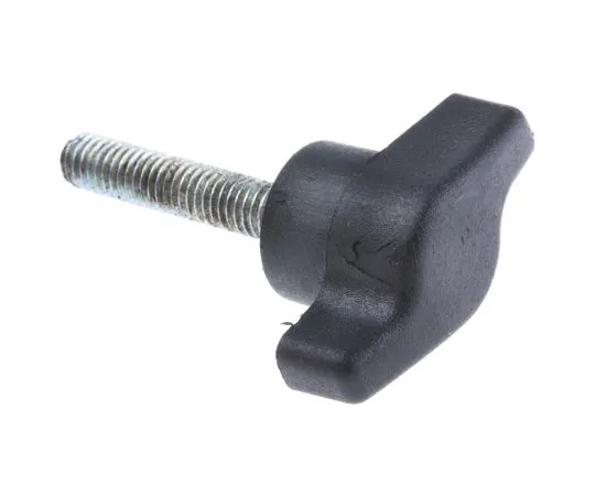 63-4632-14　RS PRO Black Wing Clamping Knob, M6　478-484