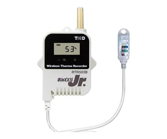 1-3522-11-23　Wireless Data Logger Temperature/Humidity 1ch Each (External) Ondotori RTR500B Series Handset with Calibration Certificate (express service)　RTR503B