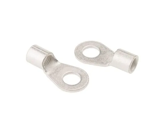 63-4607-59　Non-Insulated Round Crimp Terminal Stud Diameter M8 Soloist Land 6AWG to 6AWG　33466