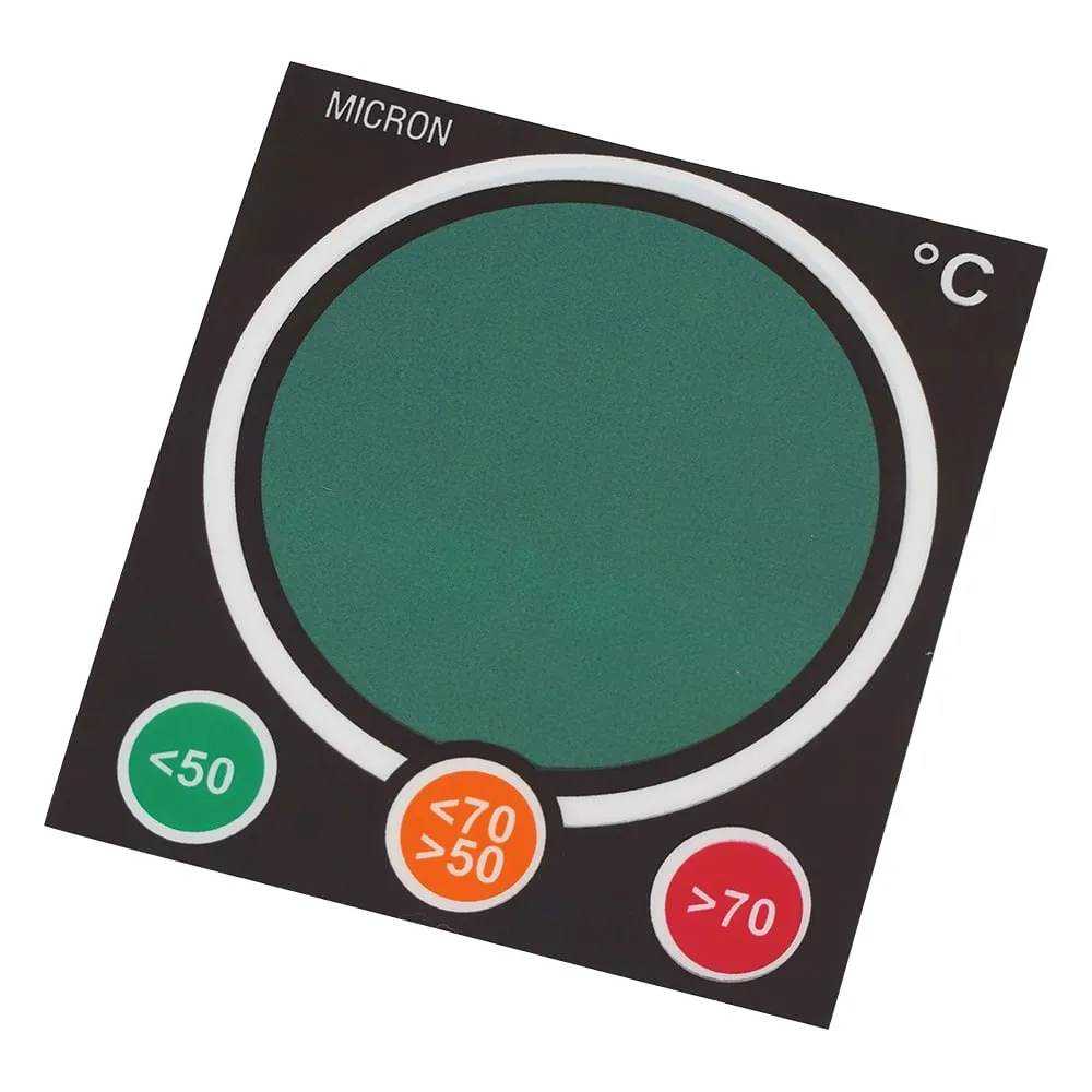 61-3816-56　Traffic Light Indicator TF50-70 (Reversible Temperature Label)　TF50-70