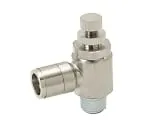 61-7665-44　Speed Controller Brass Elbow Type M5 x 0.8　KJSC4-M5B