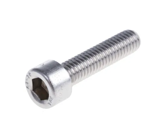 63-4599-63　RS PRO M6 x 25mm Hex Socket Cap Screw Plain Stainless Steel　281-136