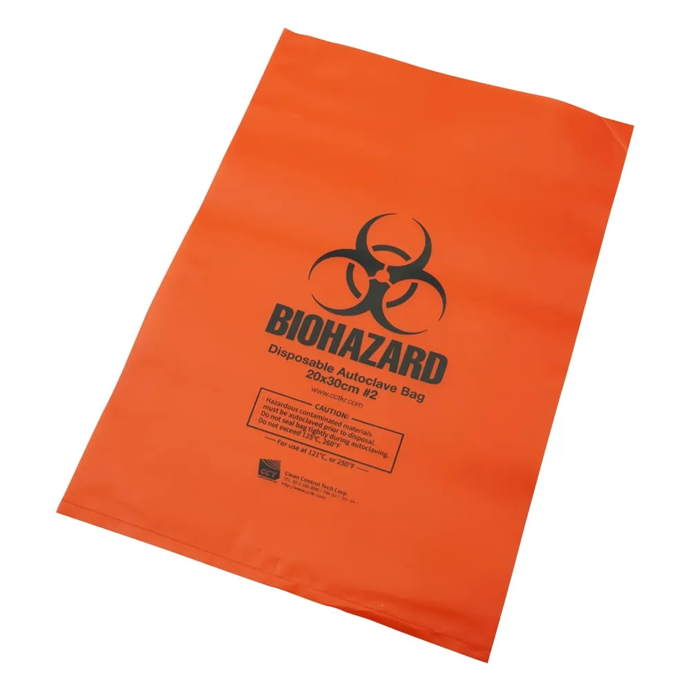 7-576-01　Autoclave Disposal Bag 200 x 300 mm 200 Pieces　L-501-1