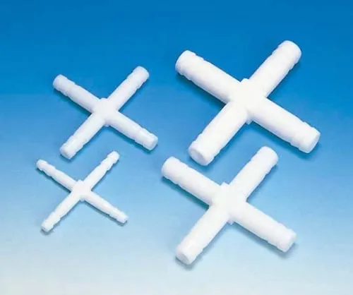 61-4382-46　PTFE Tube Connector Cross Type 4φ　F-2097-01