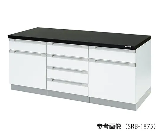 3-4472-11　Laboratory side bench (Wood Type) 1800 × 750 × 800mm　SRB-1875