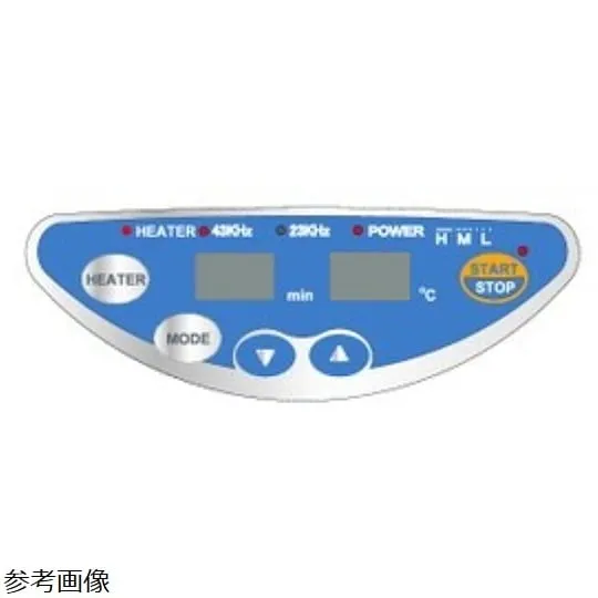 1-2161-03-74　Panel Sheet (For Ultrasonic Cleaners ASU-6D/ASU-10D/ASU-20 D)