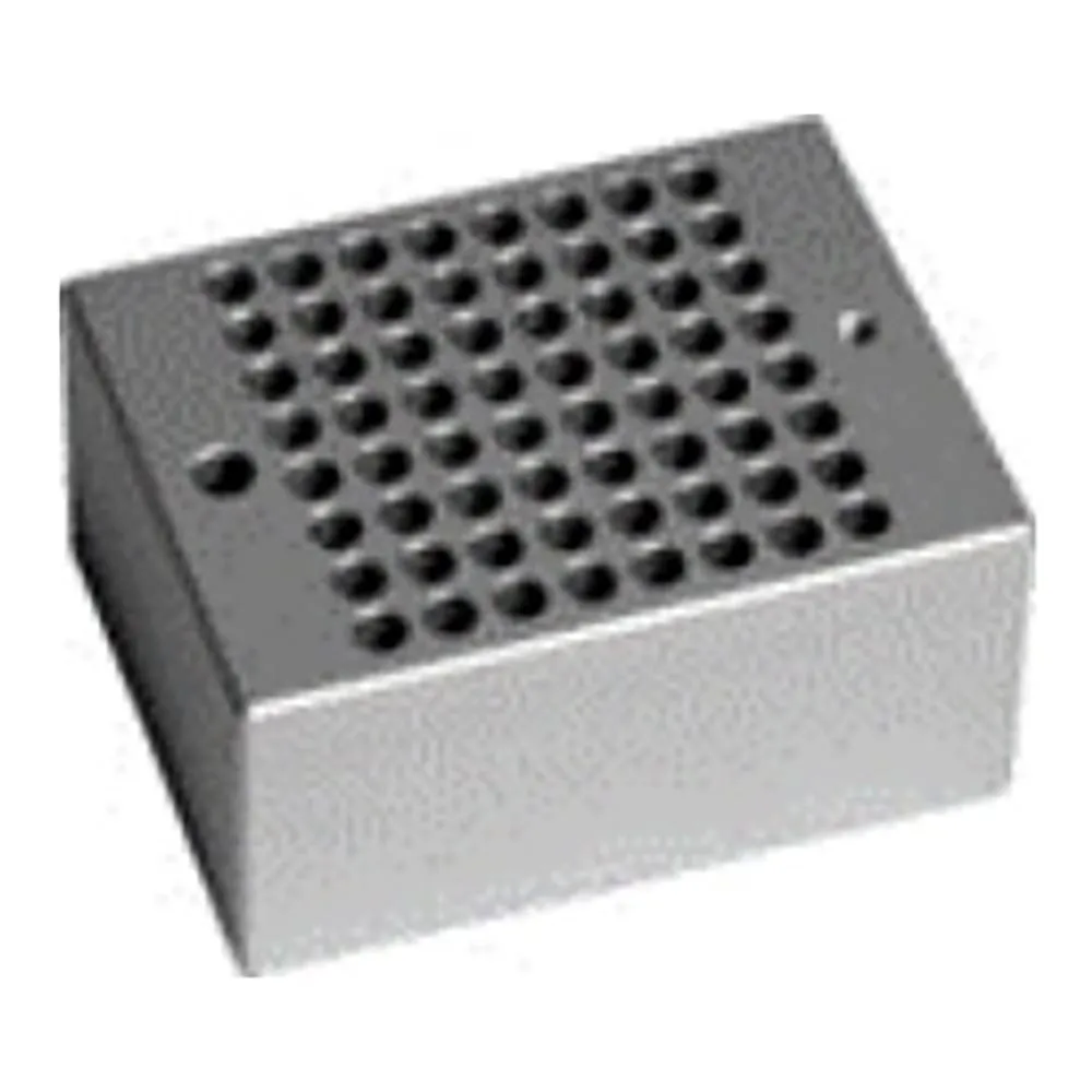 2-2007-11　Aluminum Block 64 Holes/0.26mL PCR Strip Tube (For 8 x 8 Well)