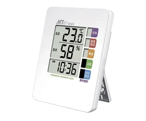 61-8513-73　Thermo-Hygrometer with Heatstroke Warning Display　MT-874