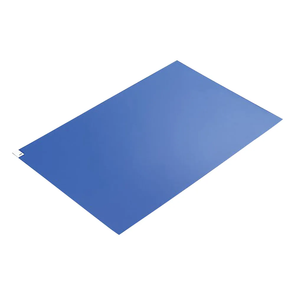 2-4909-03　Economy Sticky Mat Blue 600 x 1200　-