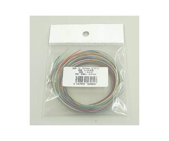 63-3093-94　ETFE Wire (JUNFLON Wire) 0.51 mm 2 m (±2%) x 6 Colors　ETFE0.51MM2X6