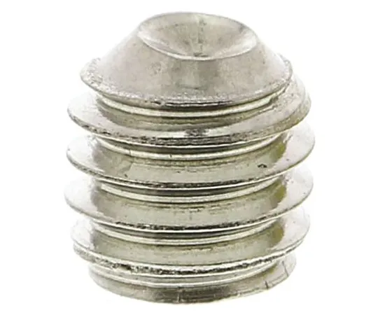 63-4568-08　Plain Stainless Steel Hex Socket Set M4 x 4mm Grub Screw　137-742