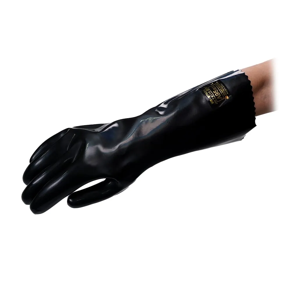 1-6177-11　Acid/Alkali Resistant Chemical Protection Gloves, Dirobe 0.75 mm L　A95EXL