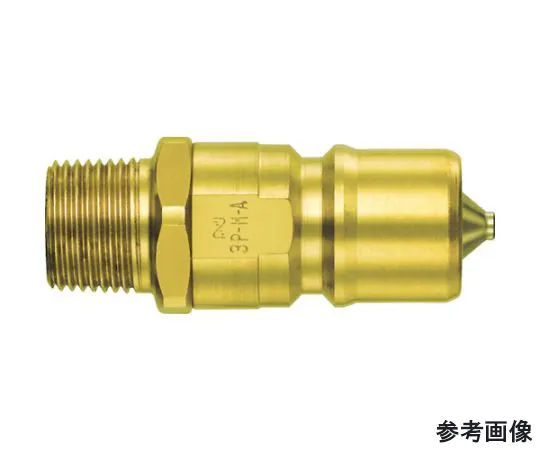 68-5037-85　［Discontinued］SP Coupler Type A Brass Fluororubber FKM X-100 (43408)　6P-M-ABRASSFKM