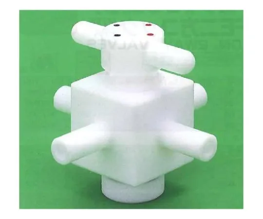 62-7084-48　USL-PTFE 4-Way Cock (For tubing Pressing) 6φ 00U-172-01N　00U-172-01N