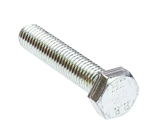 63-4639-81　Zinc plated & clear Passivated Steel Hex M8 x 40mm Set Screw　527-533
