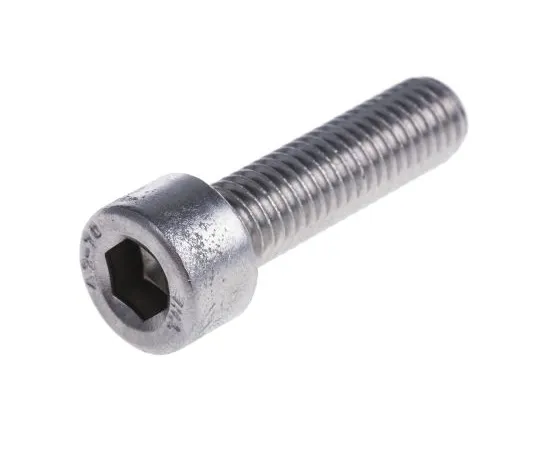 63-4599-66　RS PRO M8 x 30mm Hex Socket Cap Screw Plain Stainless Steel　281-170