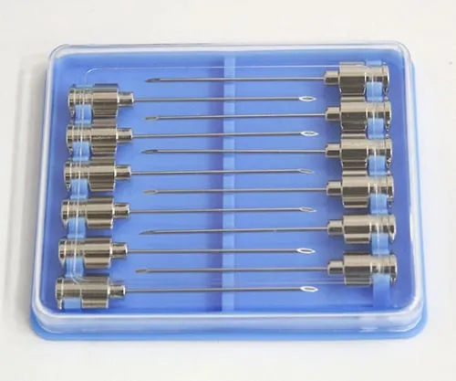 61-9092-90　VAN Metal Needle For Penicillin (Gauge 21G Lock Type Needle Tip 14°) RB　1036301