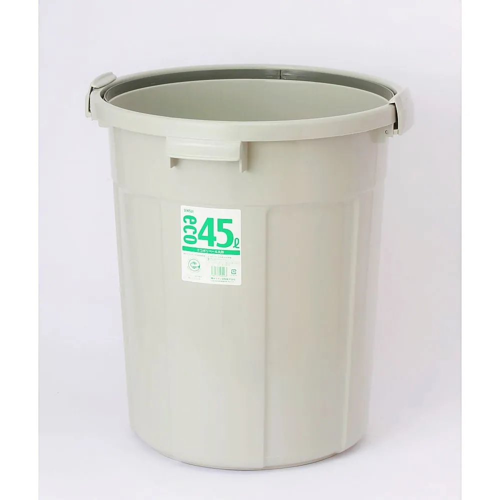 1-8213-01　Eco Plastic Pail Round Type　PEN45H