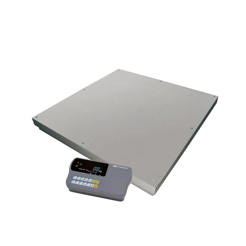 61-4679-01　Digital Large Platform Scale with Test FT-1500Ki13-K 1200 (W) x 1200 (D) x 145 (H) mm　FT-1500KI13-K
