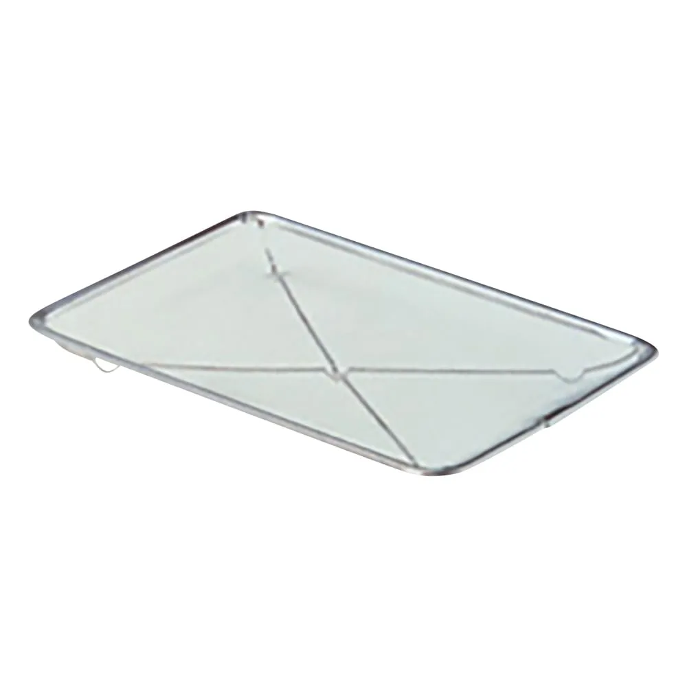 4-107-02　Stainless Square Net Bat Shallow Sheets　12