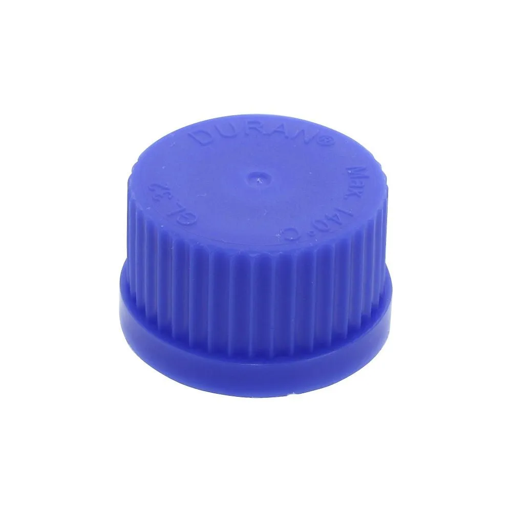4-2400-01　screw-top bottle Replacement Cap (Duran ®) Blue　017200-321A