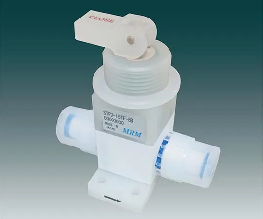 61-9941-29　Fluorocarbon Resin Diaphragm Valve (Manual Toggle Type) PTFE　STP2-15TF-BA