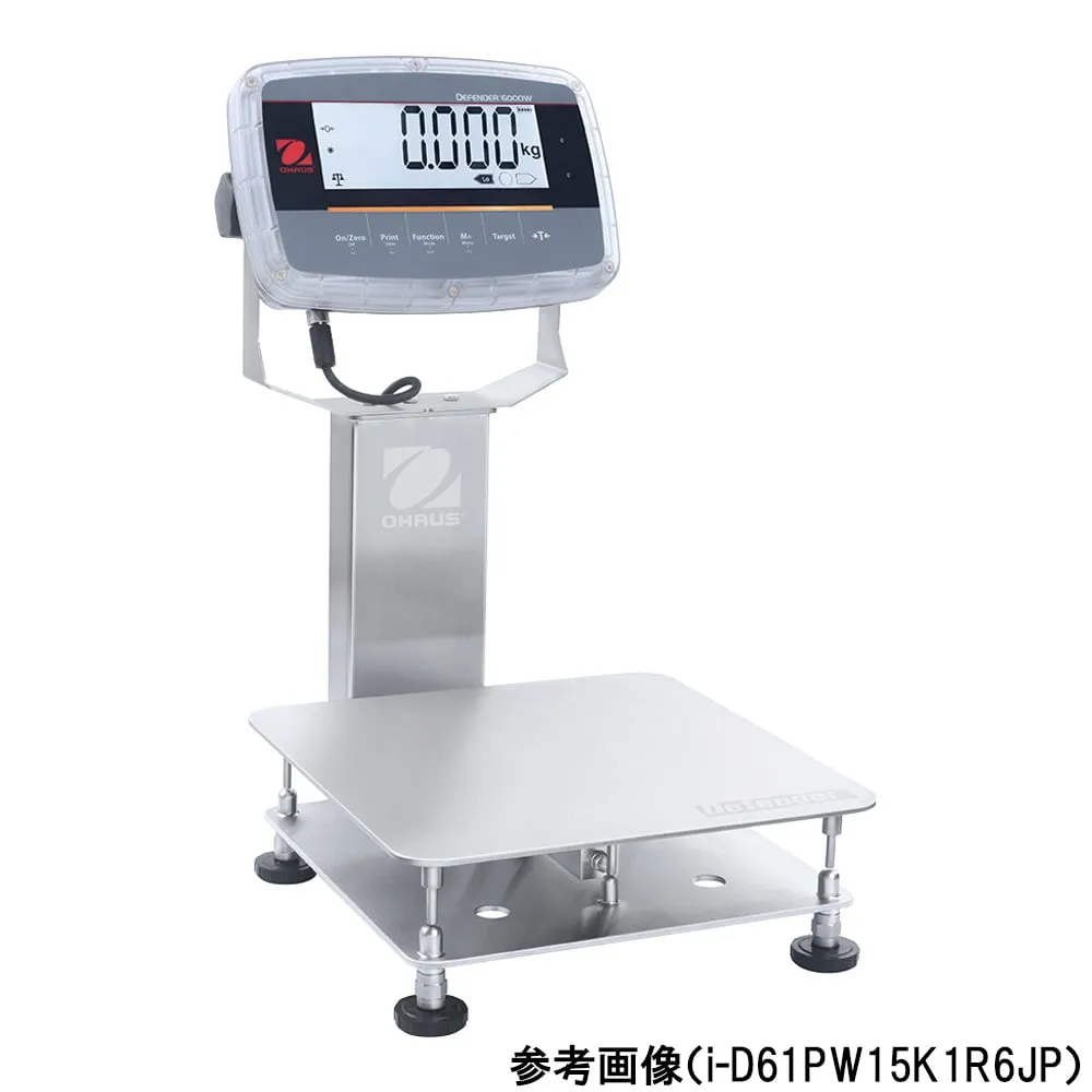 4-4309-01　Waterproof Type Platform Scale (D 6000 Series) Weighing 3 Kg minimum Display 0.5 G　i-D61PW3K1S6JP