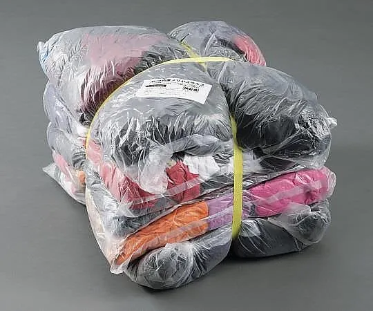 3-1868-01　Dark Color Thick Knitted Waste Cloth Dark Color 2kg x 5 Packs　W0263