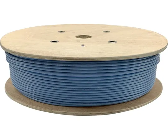 65-3406-82　［Discontinued］Cat6A LAN Cable Single 300 m Blue　BL6A3000BL