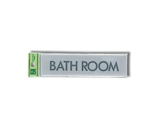 61-7414-97　BATH ROOM 160mm x 40mm x 2mm　EL416-16