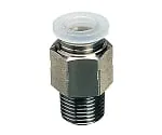 61-7647-91　Tube Fitting PP Straight R3/8 Clean Package　PPC8-03SUS-C