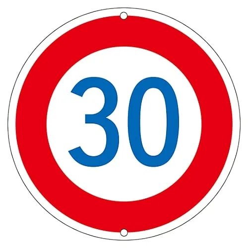 61-3392-80　Road Sign 30 Road 323-30K　133227