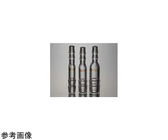 65-6842-43　Different Diameter Tube (With Rubber Stopper) φ8→φ10 70 L　2054-01
